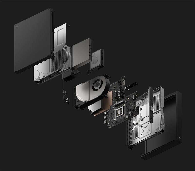 Consola MICROSOFT Xbox One X 1 TB Negru